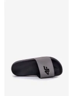 Pánské Pantofle 4F 4FRMM00FSLIM011-25S Šedé Pánské Pantofle 4F 4FRMM00FSLIM011-25S Šedé