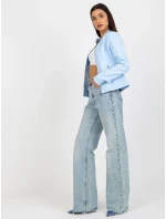 Dámská bunda NM KR G103 bunda.00P světle modrá - FPrice Dámská bunda NM KR G103 bunda.00P světle modrá - FPrice