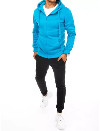 FashionStreet pánská modročerná tepláková souprava AX0639