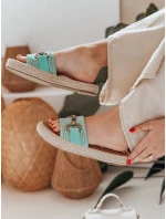 Dámské žabky MISSWAVE zelené FashionStreet ZY0949