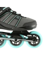 Inline brusle NILS Extreme NA14217 black and mint, velikost 45