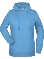Daiber JN 795 Dámská mikina s kapucí 02.0795 sky blue Daiber JN 795 Dámská mikina s kapucí 02.0795 sky blue