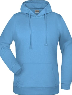 Daiber JN 795 Dámská mikina s kapucí 02.0795 sky blue