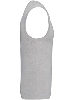 Kariban K 969 Pánská svetrová vesta s výstřihem do V 20.K969 grey melange Kariban K 969 Pánská svetrová vesta s výstřihem do V 20.K969 grey melange