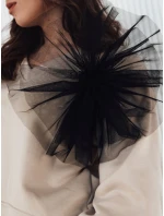 Dámská béžová mikina FILAN s výstřihem FashionStreet BY1259 Dámská béžová mikina FILAN s výstřihem FashionStreet BY1259