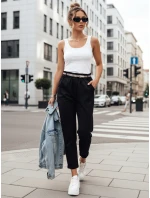 Dámské látkové kalhoty ERLON black FashionStreet UY2026 Dámské látkové kalhoty ERLON black FashionStreet UY2026