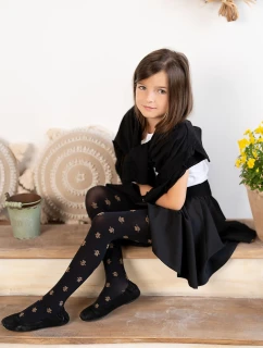 Pletené punčocháče DR 2521 Gingerpop 40 den 104-146