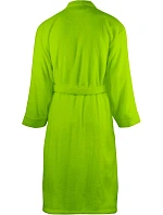 The One Towelling Bathrobe Župan 48.1011 lime