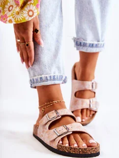 Dámské Nazouváky Růžové zlato Vivio