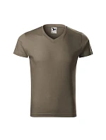 Pánské tričko slim fit M MLI-14629 hnědá - Malfini Pánské tričko slim fit M MLI-14629 hnědá - Malfini