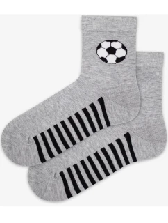 CHLAPECKÉ VZOROVANÉ PONOŽKY 6-11 LET W.020