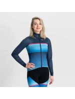 Rogelli dámská bunda IMPRESS II modrá/růžová 2XL