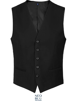 NEOBLU Max Men Pánská vesta 24.3166 deep black NEOBLU Max Men Pánská vesta 24.3166 deep black
