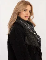 Šála AT SZ 0247.83P tmavě šedá