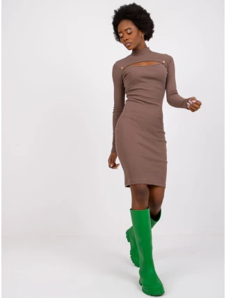Šaty RV SK 7433.51 hnědá