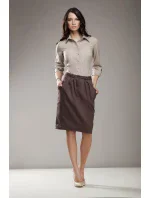 Sukně Anette sp11 Mocca - Nife Sukně Anette sp11 Mocca - Nife