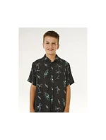 Chlapecká košile RIP CURL Eternal Shred Ss Shirt-Boy, černá Chlapecká košile RIP CURL Eternal Shred Ss Shirt-Boy, černá