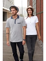 Daiber JN 707 Dámské pima piqué polo 02.0707 black Daiber JN 707 Dámské pima piqué polo 02.0707 black