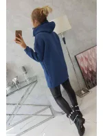 Zateplená mikina s kapucí z džínoviny Zateplená mikina s kapucí z džínoviny