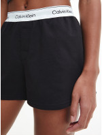 Dámské pyžamové šortky Pyjama Shorts Modern Cotton 000QS6871EUB1 černá - Calvin Klein