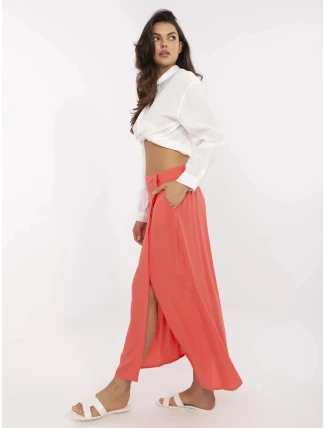 Sukně D73761M50222A korálová - FPrice