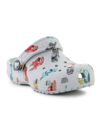Žabky Crocs Classic Race Cars Graphic Jr 210992-1NN
