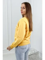 Mikina s potiskem hořčice Mikina s potiskem hořčice