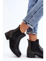 Dámské kotníkové boty M679 model 190203 Černá - ERYNN Dámské kotníkové boty M679 model 190203 Černá - ERYNN
