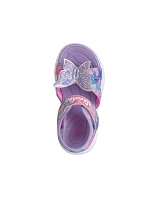 Dětské sandály Skechers JUMPSTERS SANDAL BUTTERFLY BRITES 303109N LVMT