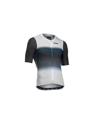 Cyklistické tričko NORTHWAVE Blade Air Jersey S/s, bílo-černé Cyklistické tričko NORTHWAVE Blade Air Jersey S/s, bílo-černé