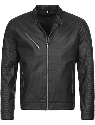 Stedman Biker Jacket Men Pánská motorkářská bunda 05.5250 black opal