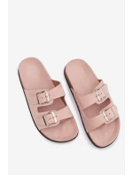 Dámské žabky Světle růžové Oliena