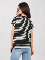 Tričko D12127M02858A černé Tričko D12127M02858A černé