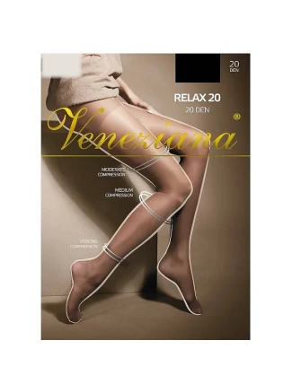 Veneziana Relax punčocháče 20 den 5-XL Veneziana Relax punčocháče 20 den 5-XL