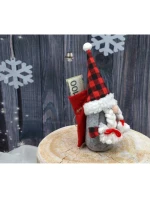 DEKORATIVNÍ MICKEY S DÁRKOVOU TAŠKOU 20CM DÍVKA