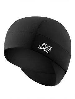 Rockbros M015 zimní oboustranná cyklistická čepice velikost 54-61 cm - černá