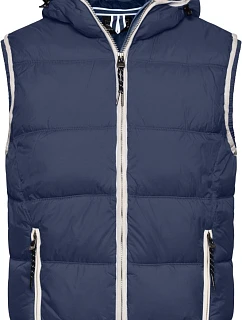 Daiber JN 1076 Pánská vesta "Maritim" 02.1076 navy/white