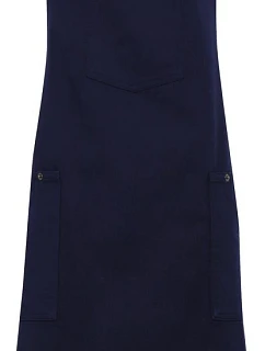 Premier PR 132 Bavlněná zástěra s laclem "Chino" 39.0132 navy