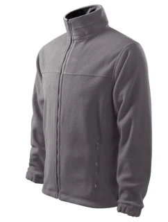 Jacket fleece pánský ocelově šedá 36 (brand label)