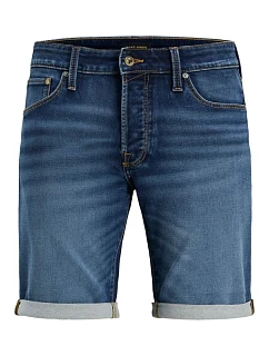 Jack&Jones krátké šortky JJIRICK JJICON I.K. SHORTS GE 132 SN 12269605 Blue Denim