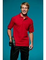 Daiber JN 26 Piqué polo s náprsní kapsou 02.0026 red