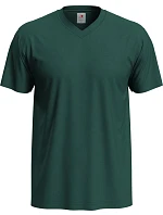 Stedman Classic-T V-neck Tričko s výstřihem do V 05.2300 bottle green