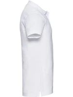 Russell Athletic 566M Pánské elastické piqué polo 10.566M white Russell Athletic 566M Pánské elastické piqué polo 10.566M white