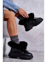 Teplé boty Trappers Černá Charles Teplé boty Trappers Černá Charles