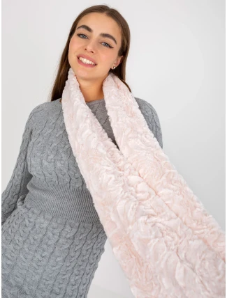 Tunelová šála AT KM S 8253.18 světle růžová