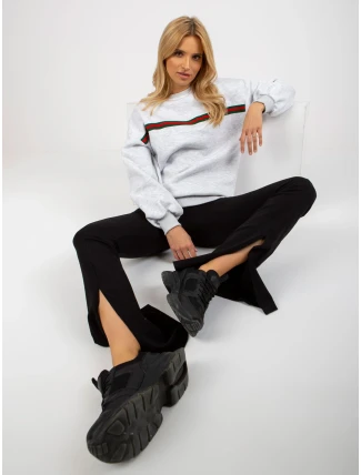 Dámská mikina EM BL 760.01 světle šedá - FPrice Dámská mikina EM BL 760.01 světle šedá - FPrice