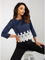 Halenka LK BZ 506428.90 tmavě modrá Halenka LK BZ 506428.90 tmavě modrá