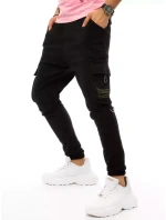 FashionStreet pánská růžovo-černá tepláková souprava AX0367