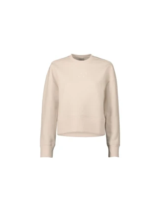 CASALL Boxerská mikina s krkem Sand CASALL Boxerská mikina s krkem Sand