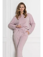 Pyžamo Leveza 1818 Ewelina, dlouhé rukávy, velikosti S–XL Pyžamo Leveza 1818 Ewelina, dlouhé rukávy, velikosti S–XL
